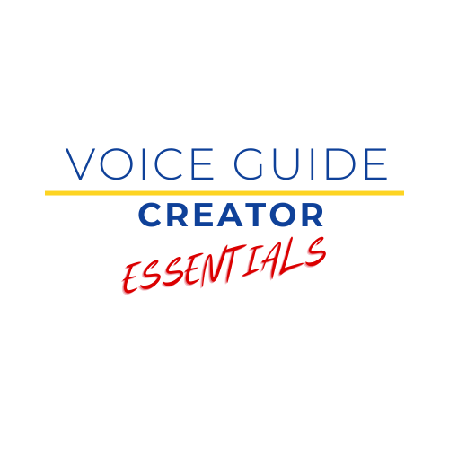 Voice Guide Creator essentials logo